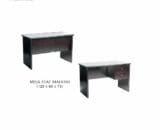 Meja Kantor Horse Metal tipe Staff Mahoni