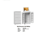 Rak Serbaguna Olympic tipe RH Pinuma White