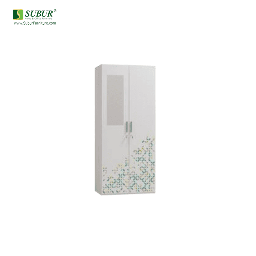 Lemari Pakaian Olympic tipe Compact LP 2P Flower