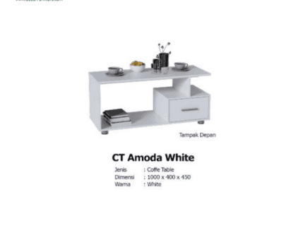 Coffee Table Olympic tipe CT Amoda White