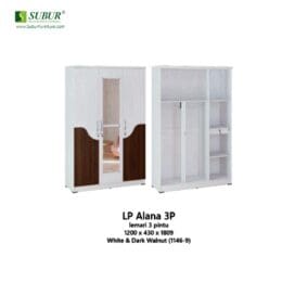 Lemari Pakaian Olympic tipe LP Alana 3P