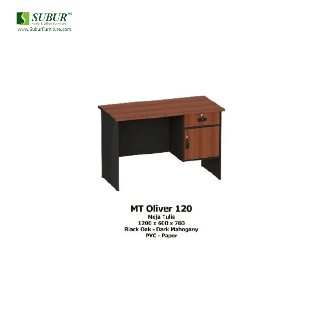 Meja Kantor Olympic tipe MT Oliver 120
