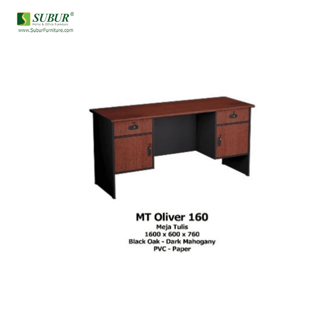 Meja Kantor Olympic tipe MT Oliver 160