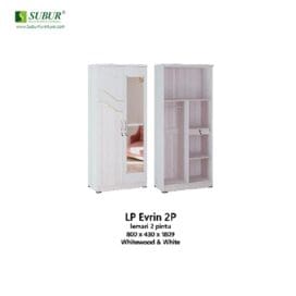 Lemari Pakaian Olympic tipe LP Evrin 2P