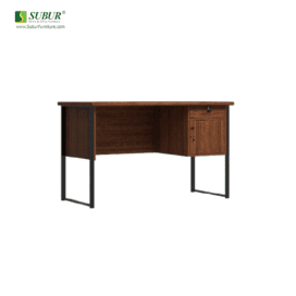 Meja Kantor Olympic tipe MTS Titan Cherry