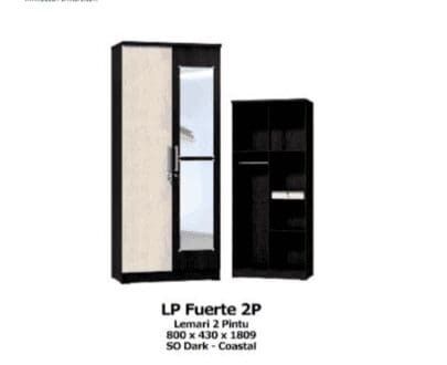 Lemari Pakaian Olympic tipe LP Fuerte 2P