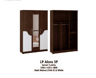 Lemari Pakaian Olympic tipe LP Alora 3P