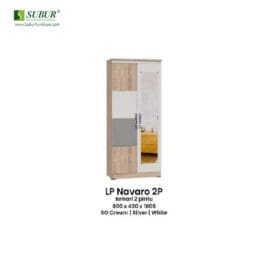 Lemari Pakaian Olympic tipe LP Navero 2P