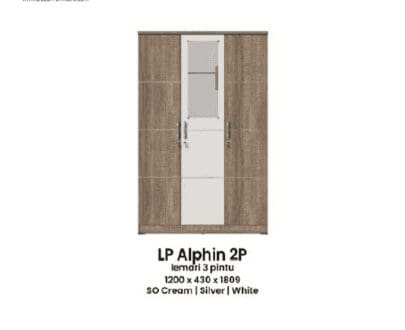 Lemari Pakaian Olympic tipe LP Alphin 3P