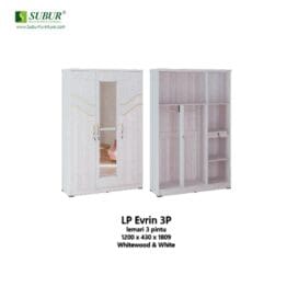 Lemari Pakaian Olympic tipe LP Evrin 3P