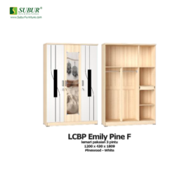 Lemari Pakaian Olympic tipe LCBP Emily Pine