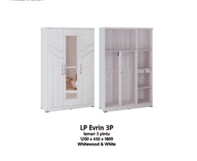 Lemari Pakaian Olympic tipe LP Evrin 3P