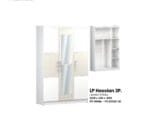 Lemari Pakaian Olympic tipe LP Hessian 3P
