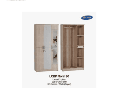 Lemari Pakaian Olympic tipe LCM3 Florin