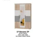 Lemari Pakaian Olympic tipe LP Navaro 3P