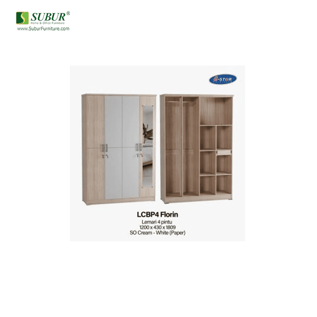Lemari Pakaian Olympic tipe LCM4 Florin