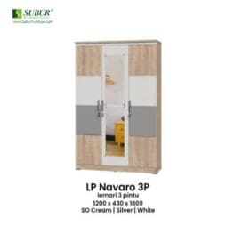 Lemari Pakaian Olympic tipe LP Navaro 3P