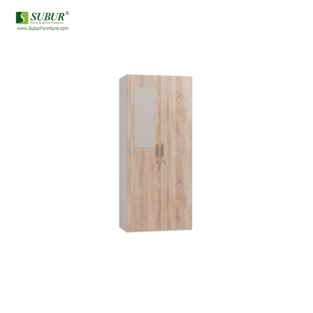 Lemari Pakaian Olympic tipe Compact LP 2P Cream