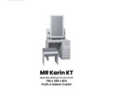 Meja Rias Siantano tipe MR Karin KT