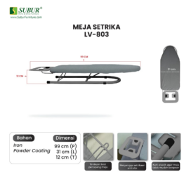 Liveo Meja Setrika Lipat Duduk LV-803