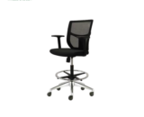 Kursi Kantor Vinoti tipe Y Mesh 3 MB Stool Alumunium