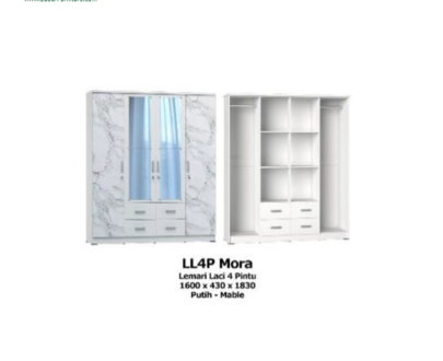Lemari Pakaian Olympic tipe LL4P Mora