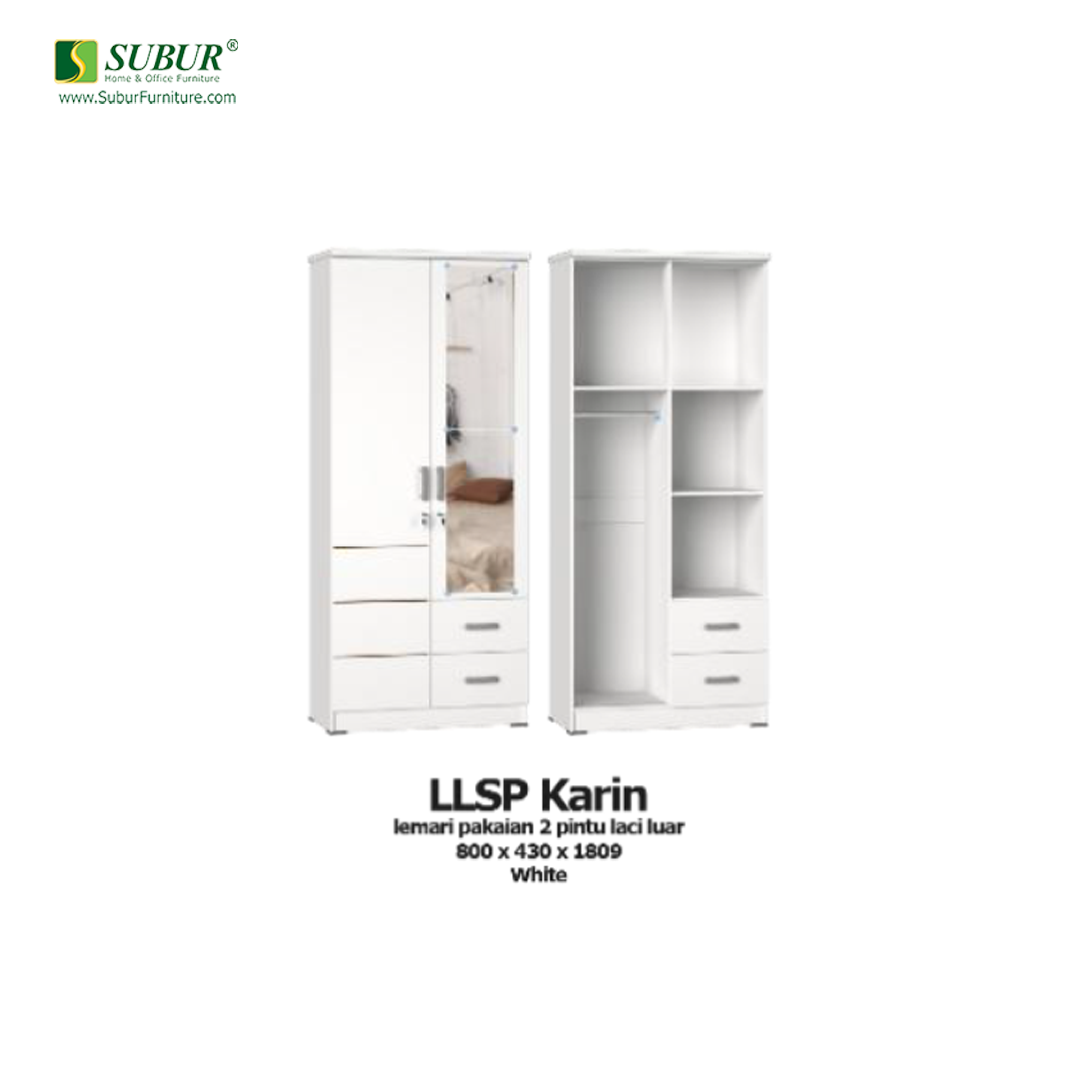 Lemari Pakaian Olympic tipe LLSP Karin