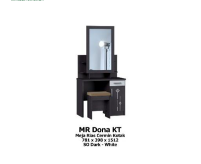Meja Rias Siantano tipe MR Dona KT