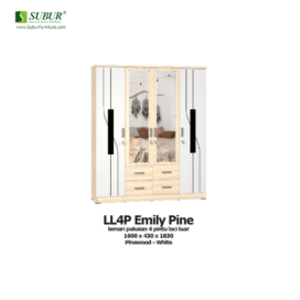 Lemari Pakaian Olympic tipe LL4P Emily Pine