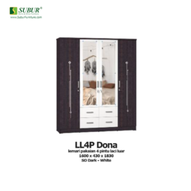 Lemari Pakaian Olympic tipe LL4P Dona