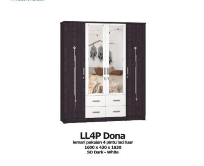 Lemari Pakaian Olympic tipe LL4P Dona