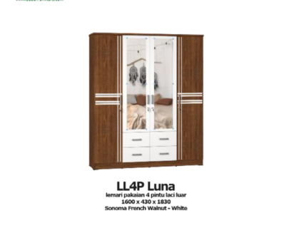 Lemari Pakaian Olympic tipe LL4P Luna