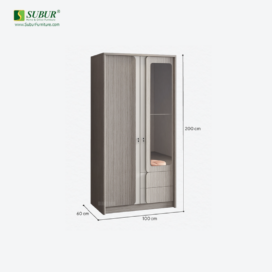 Lemari Pakaian Siantano tipe LP Dune 2D SW