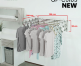 Liveo Jemuran Dinding Lipat OP-C6105